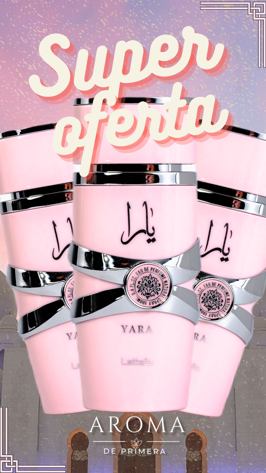 Miniatura 3 de KIT1.1 PERFUMES(YARA LATAFFA)+ PERFUMERO